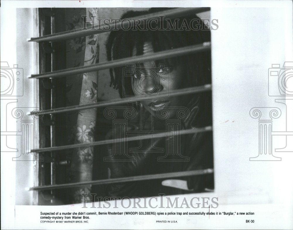 1987 Whoopi Goldberg Actress - Historic Images