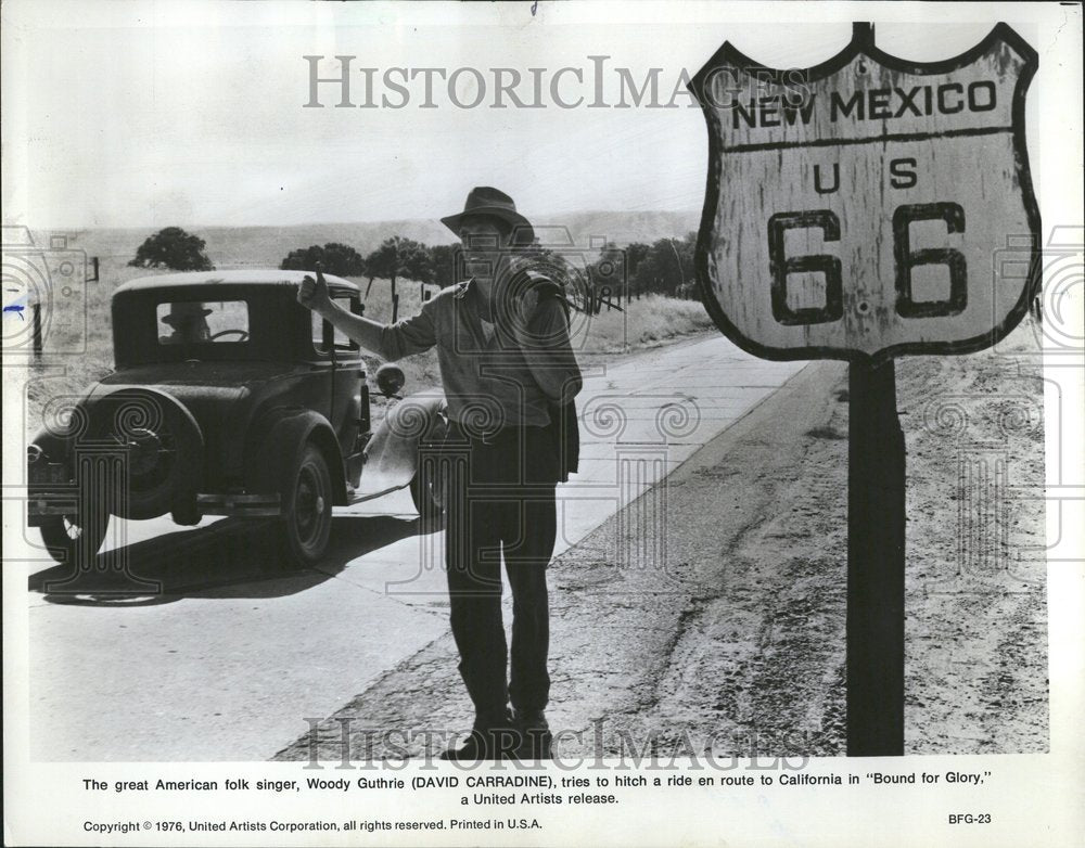 1977 David Carradine Actor - Historic Images