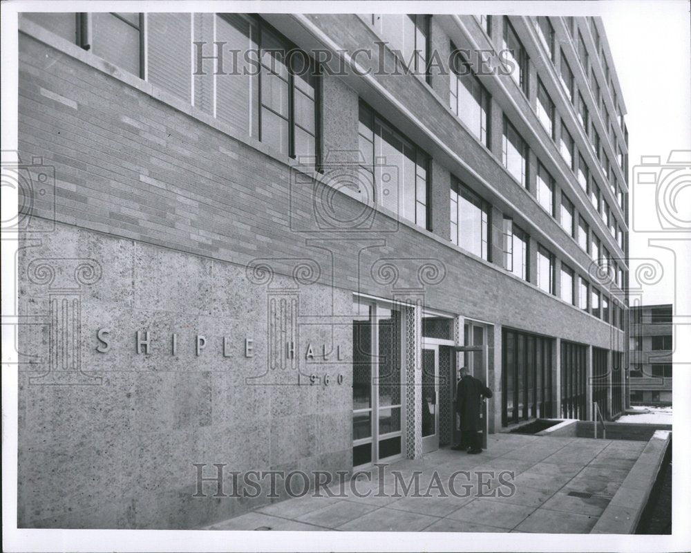 1960 University Detroit Shiple Hall Dorm - Historic Images