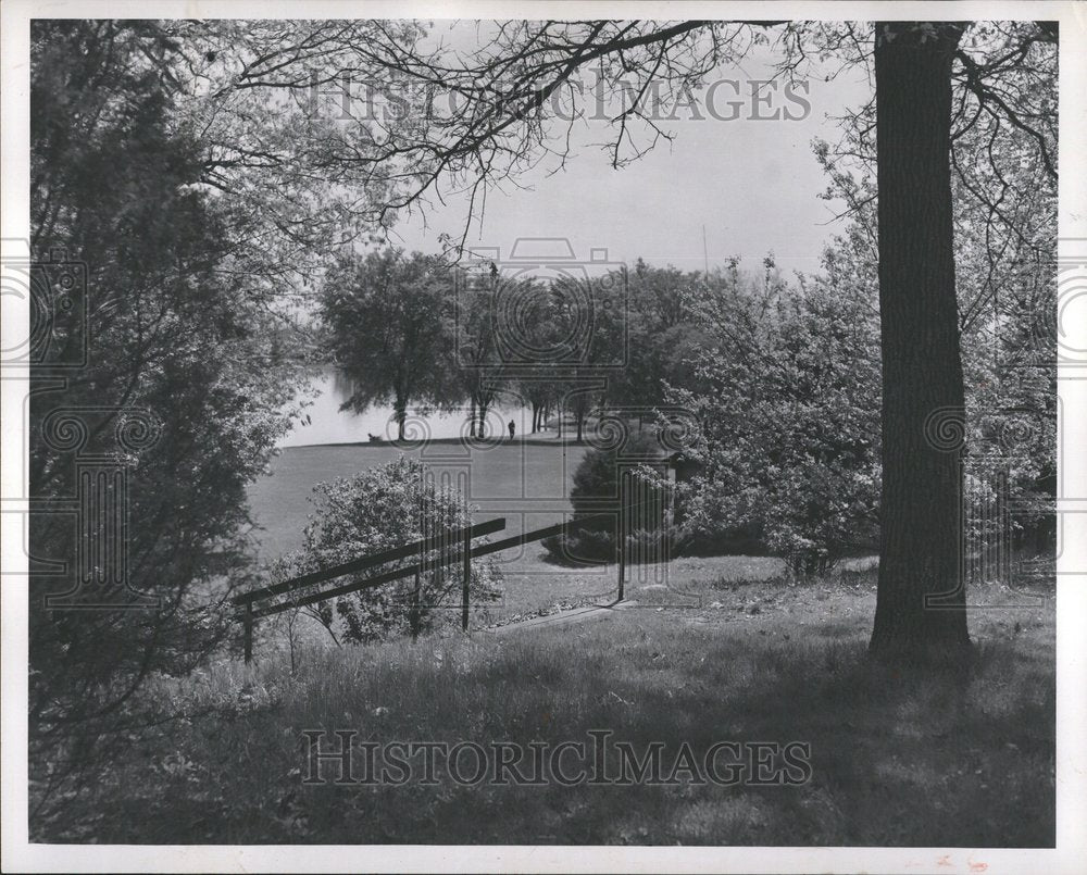 1952 Island Lake Recreation Michigan Park - Historic Images