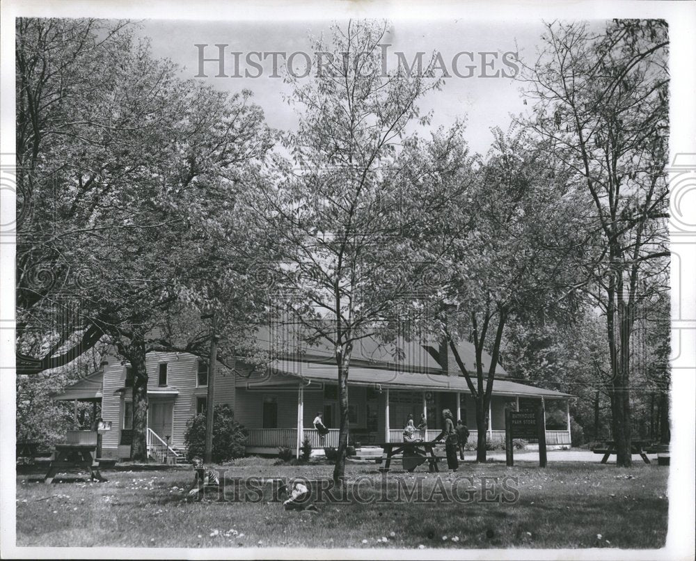 1952 Island State Recreation Area Green Oak - Historic Images