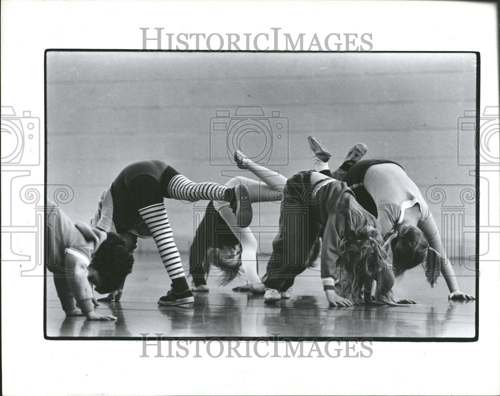 1983 Children Dance Class PreSchool - Historic Images