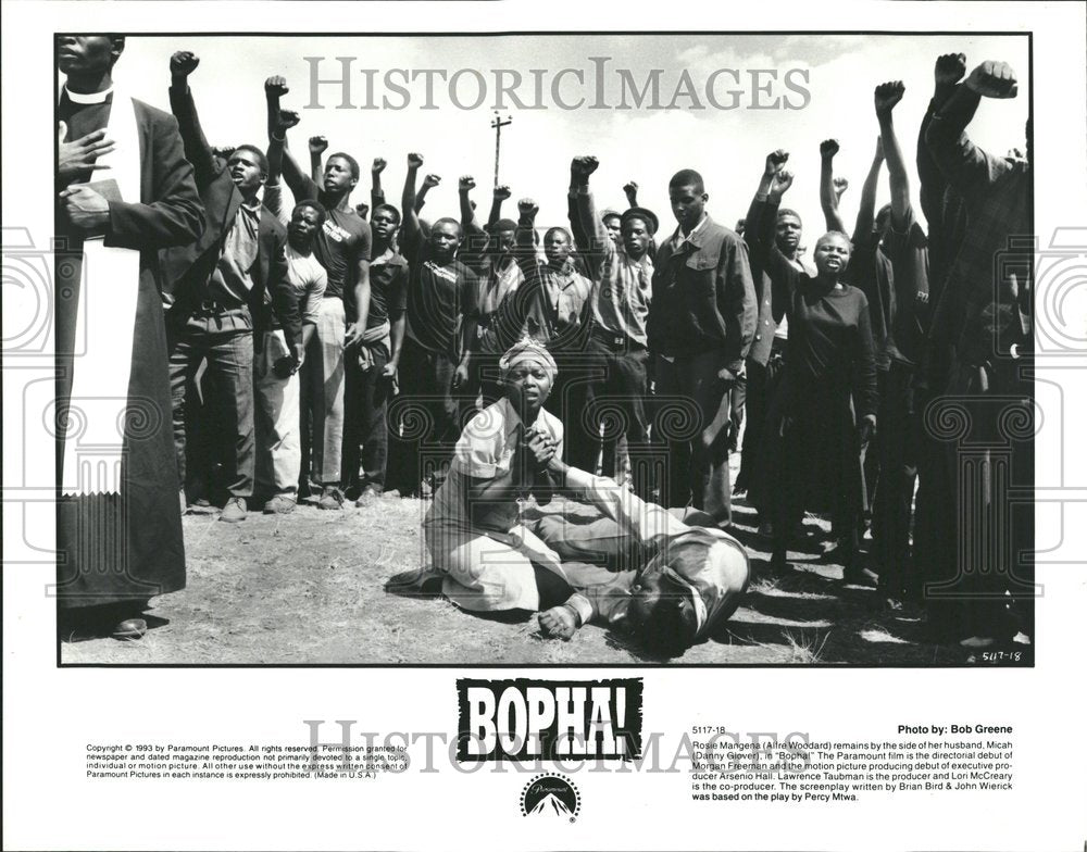 1993 Bopha! Film Danny Glover Alfre Woodard - Historic Images