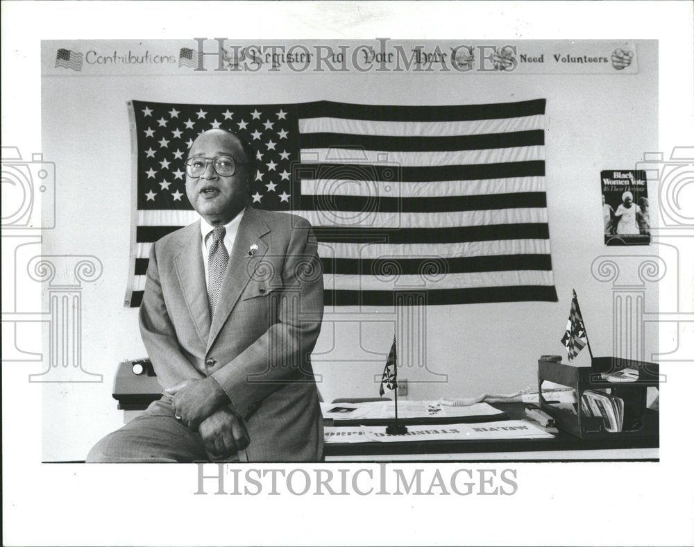 1990 Charles Diggs - Historic Images