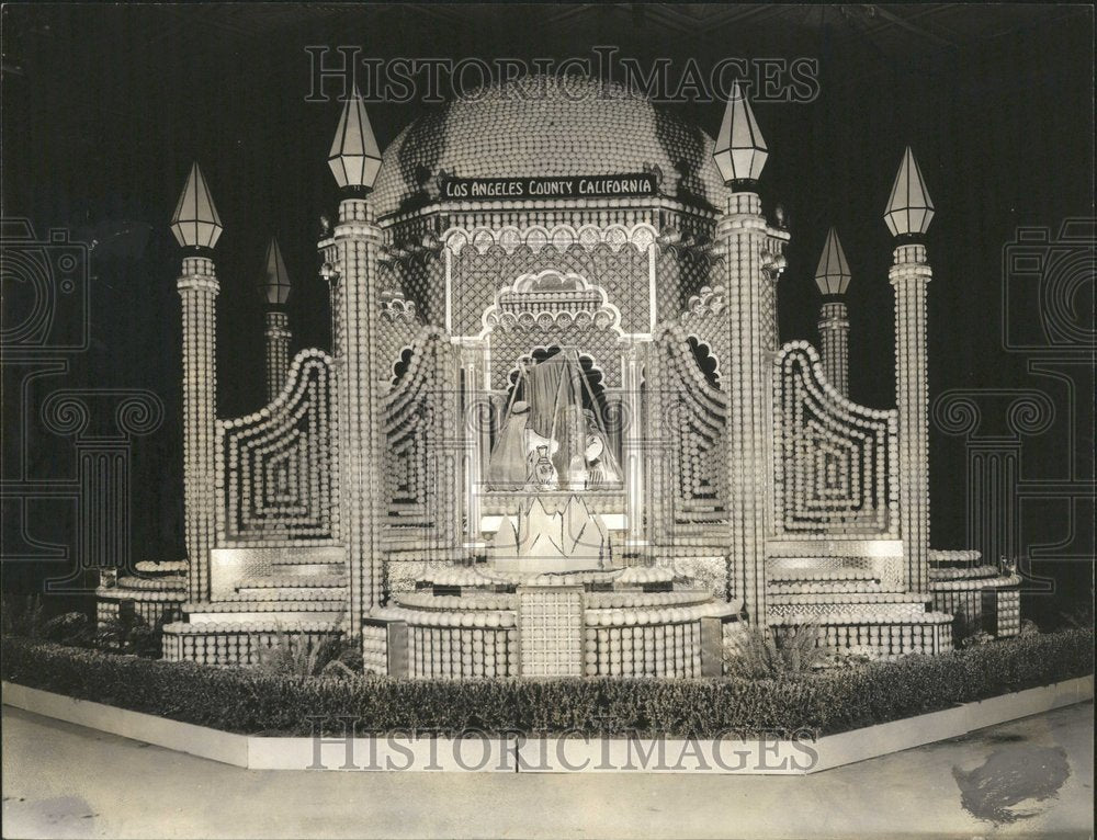 1931 Persian Temple Flower Show North - Historic Images