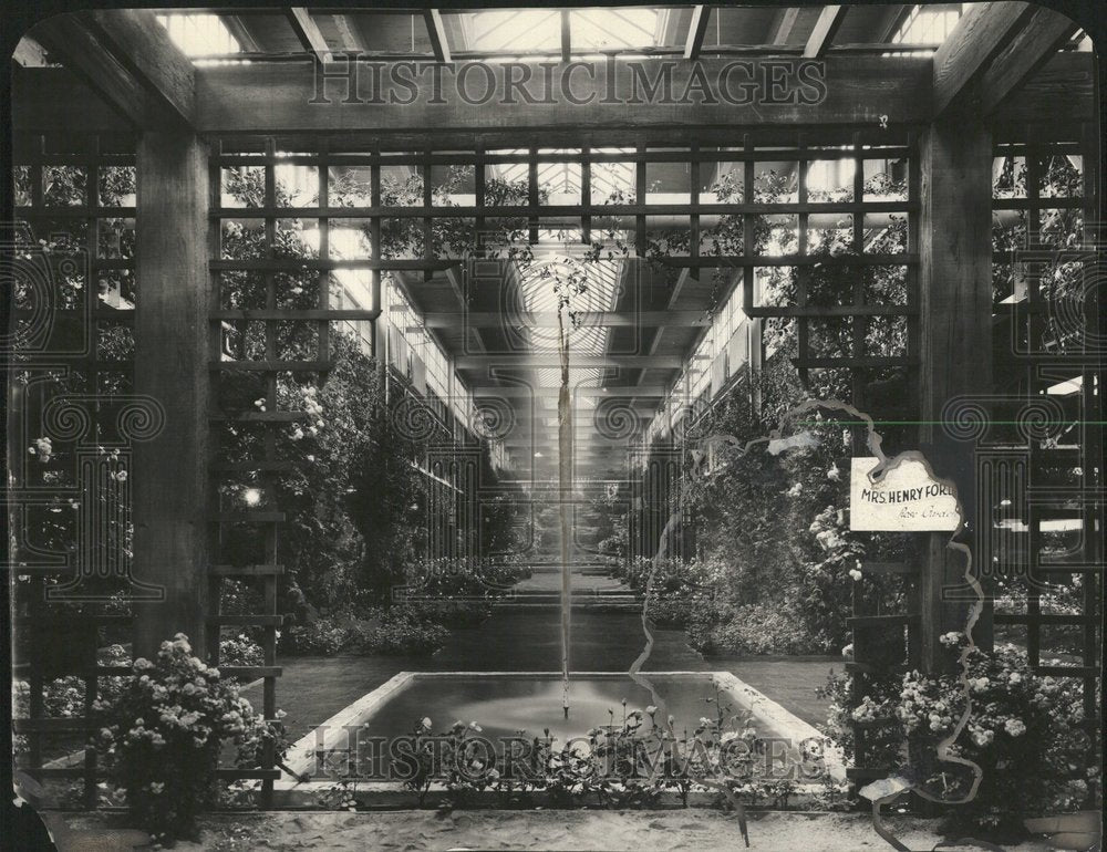 1928 Flower show North America - Historic Images