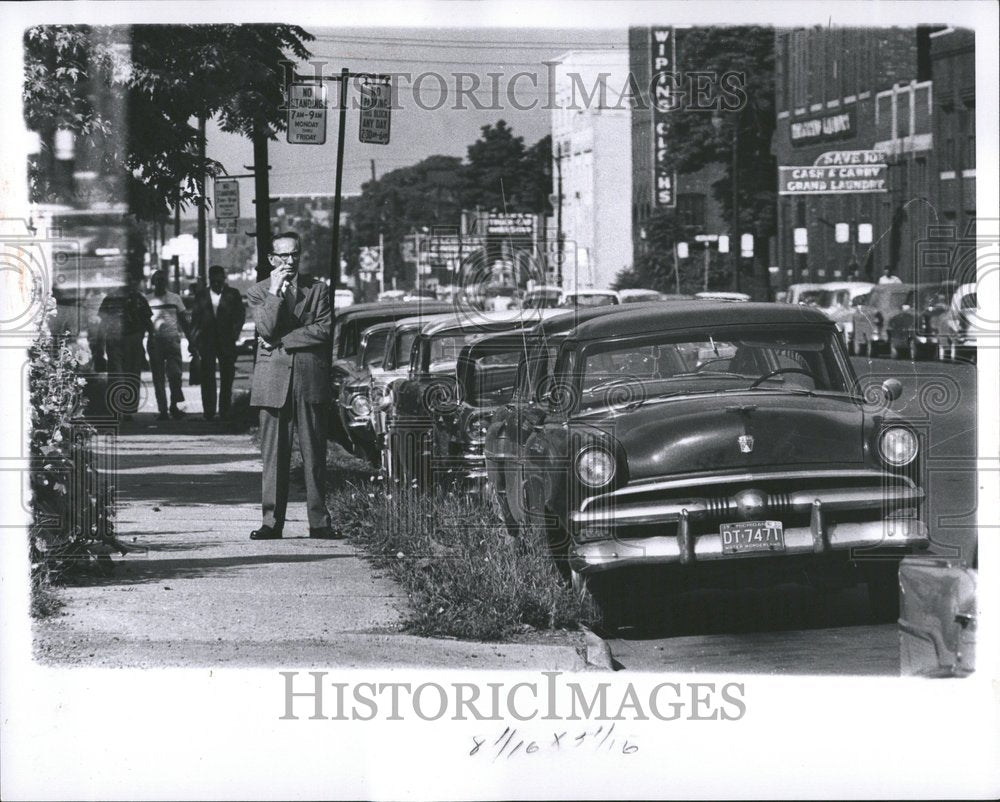 1960 Traffic Road Pedestrain Animal Travel - Historic Images