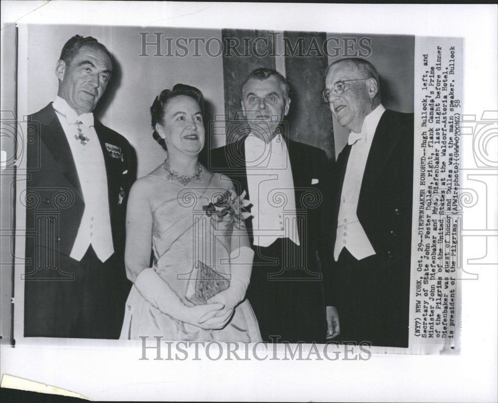 1958 John Diefenbaker Canada - Historic Images