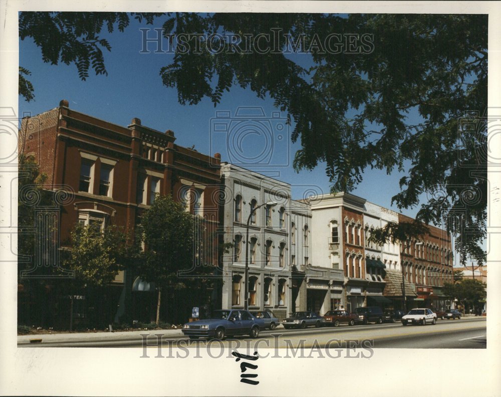 1992 Downtown Ypsilanti Businesses - Historic Images