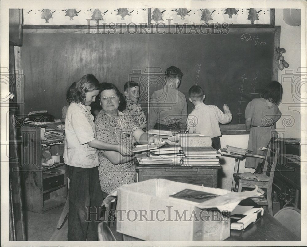 1949 Genevieve Thomas Atwood Rural Schools - Historic Images