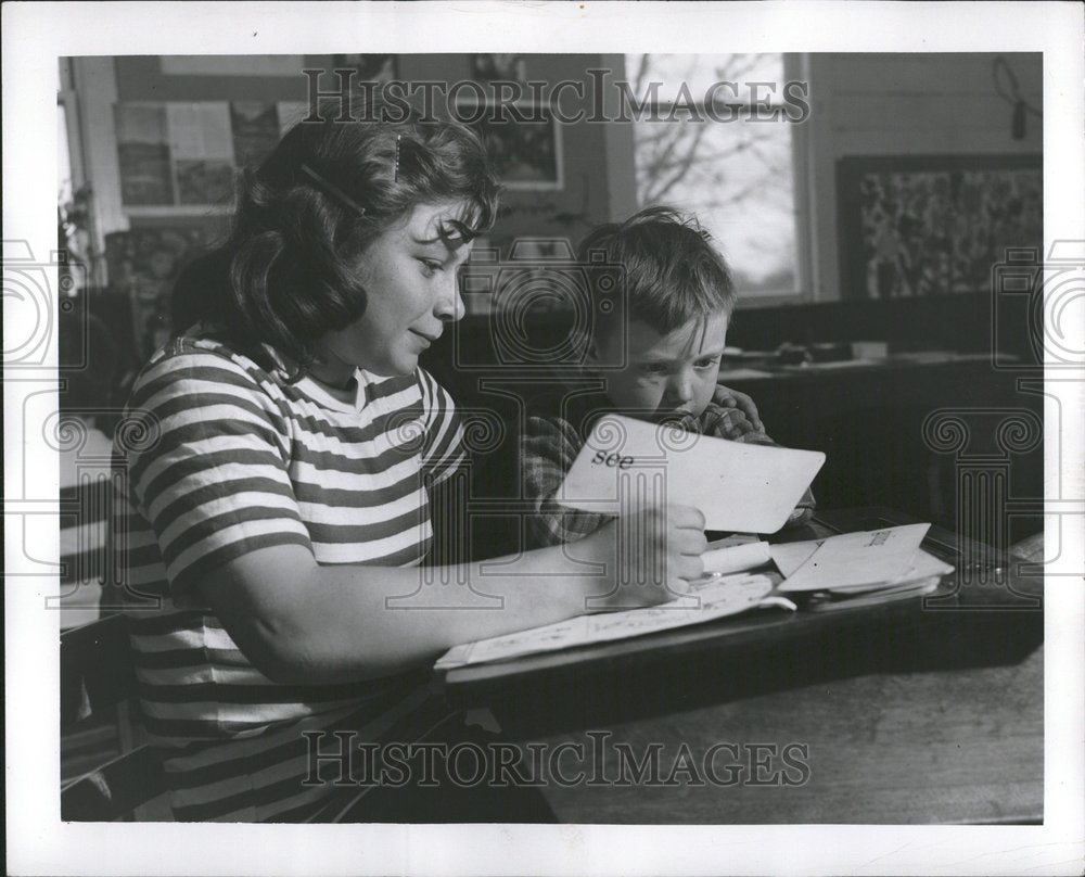 1951 Rural Oakland Township , MI School - Historic Images