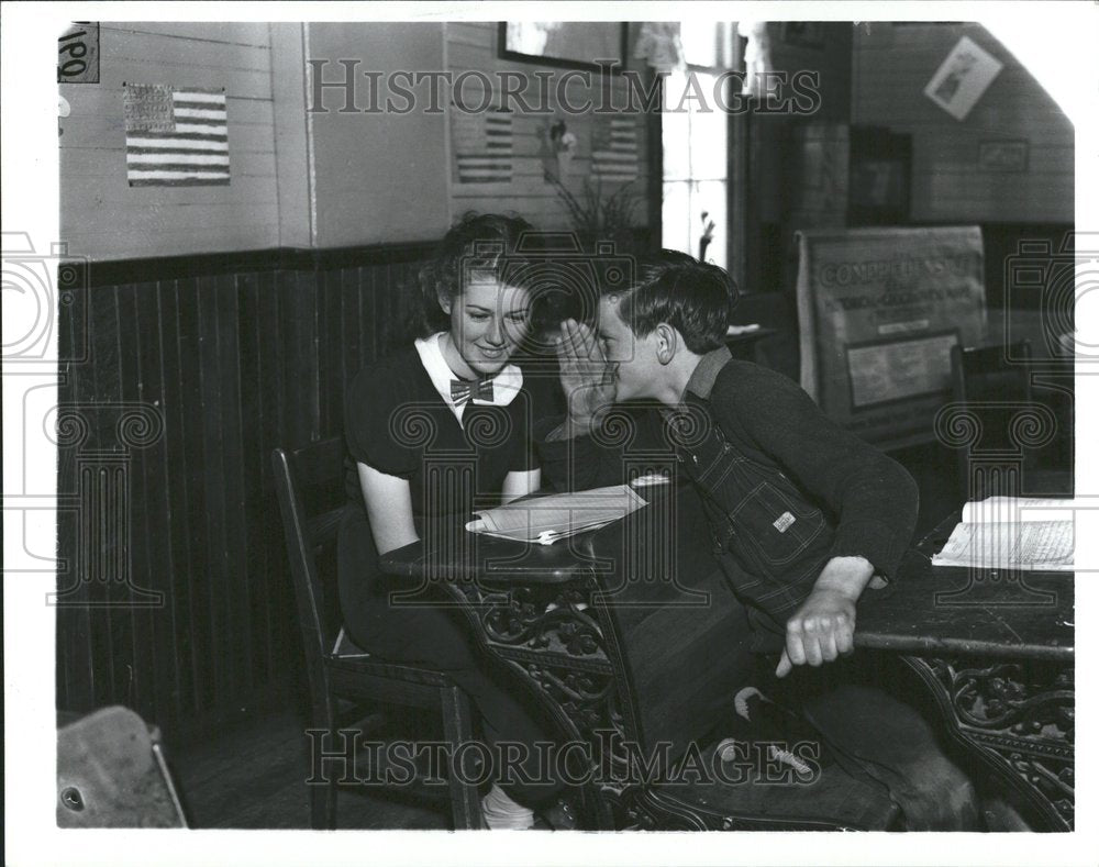 1937 One Room School MI - Historic Images