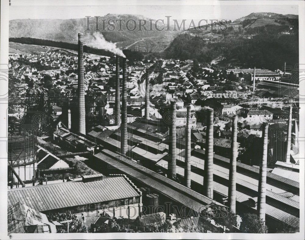 1939 Rumainan Steel Plant Germany Economic - Historic Images
