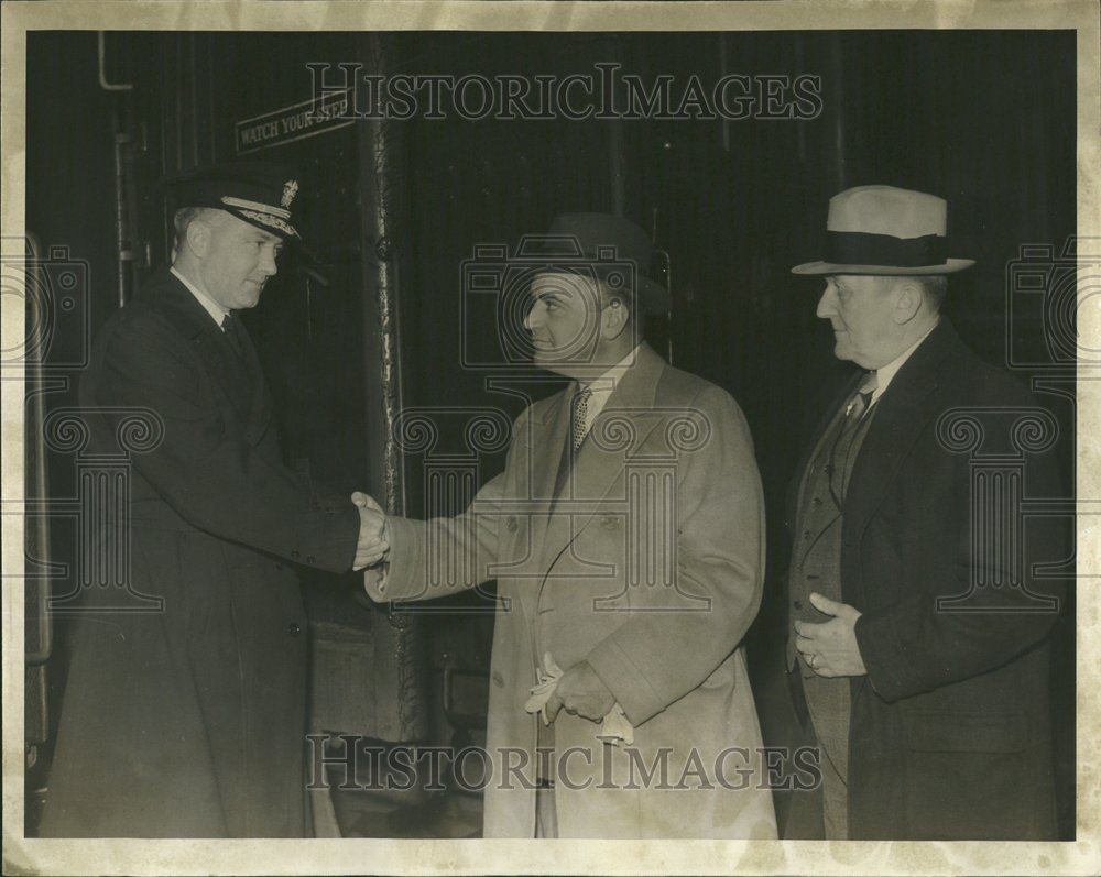 1935 Detroit Rear Admiral Police Commission - Historic Images