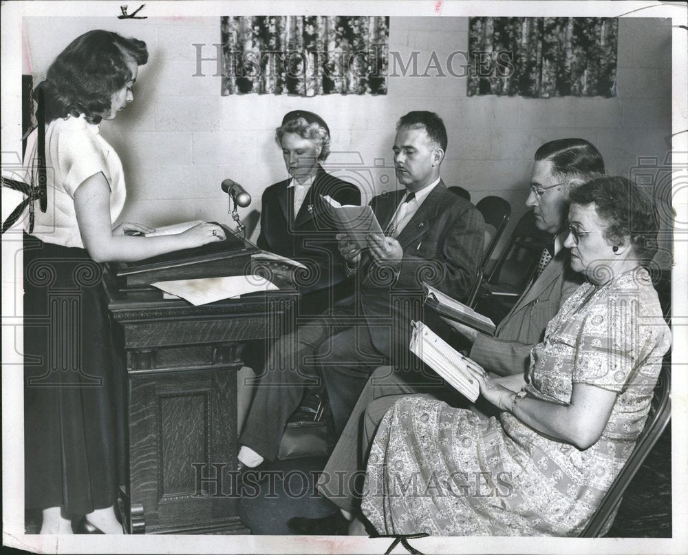 1952 Calvary Baptist Church Bible Marathon - Historic Images