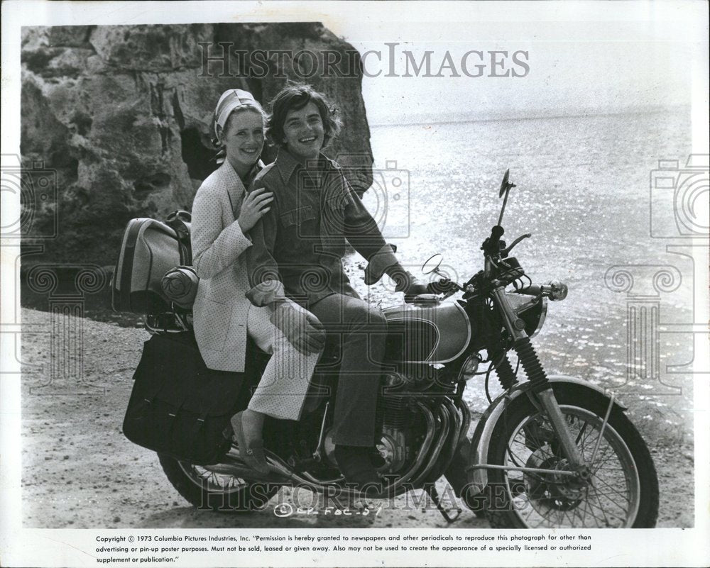 1973 Liv Ullman Actress Edward Albert Actor - Historic Images