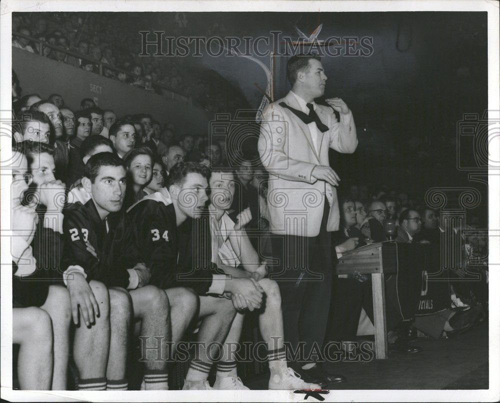 1955 Robert Calihan Detroit Pistons Coach - Historic Images