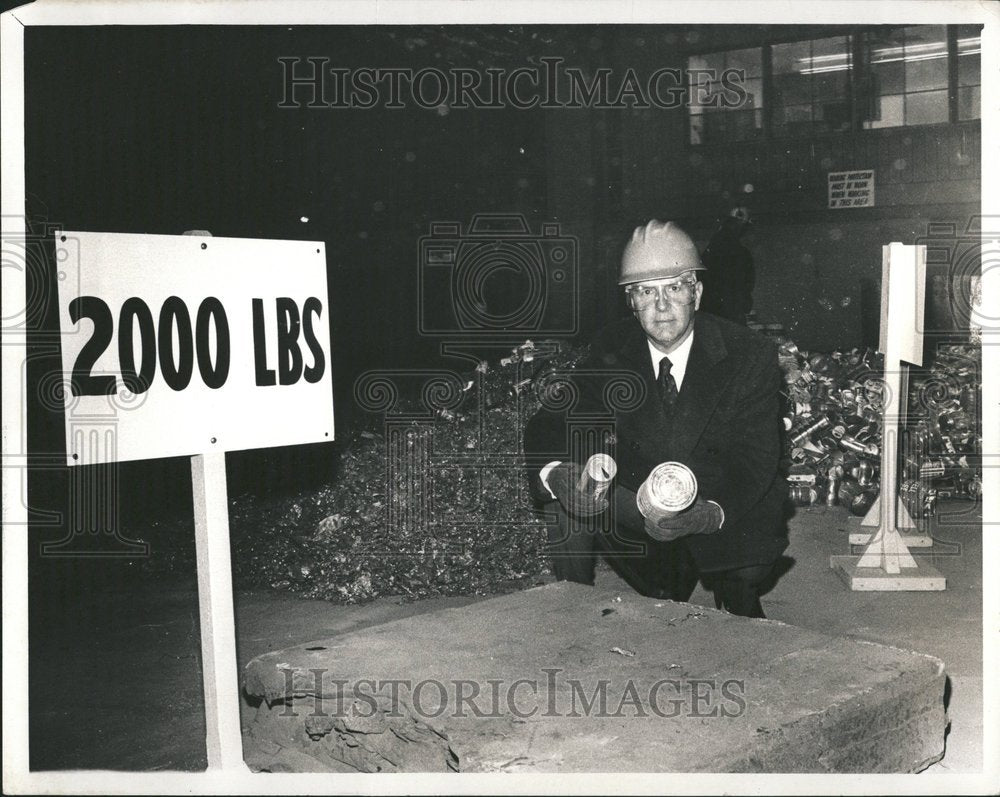 1972 Recycling Material Greenhouse Gas - Historic Images