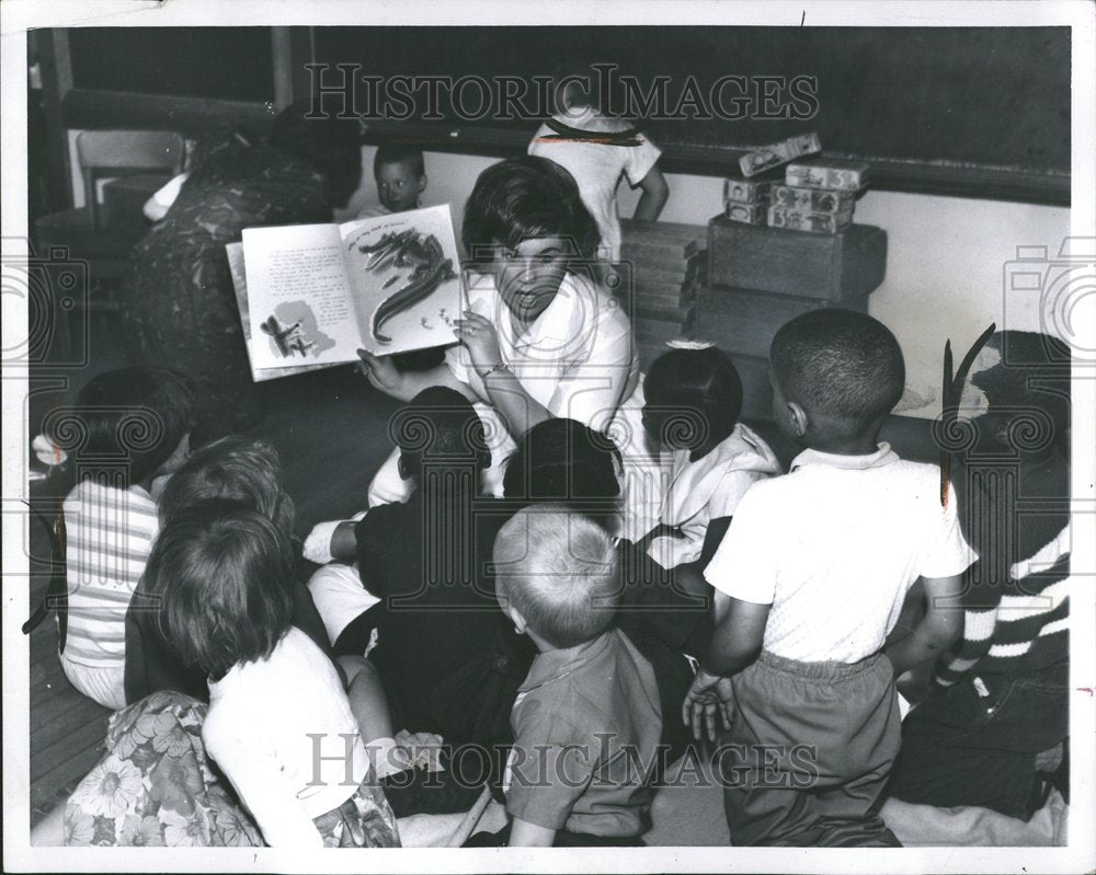 1965 Noreen Wagner Nursery School Detroit - Historic Images