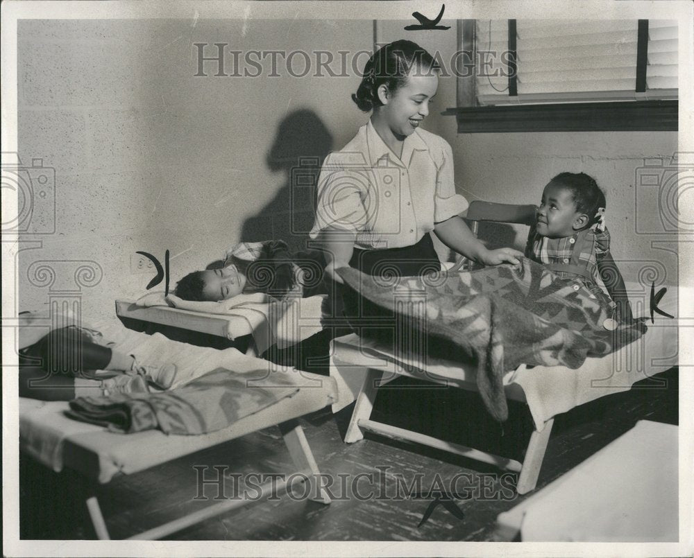 1954 Sleep Nurseries Care Child Room House - Historic Images