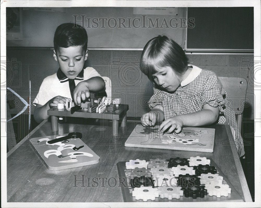 1966 Richard Brabani Anne Schneider Nursery - Historic Images