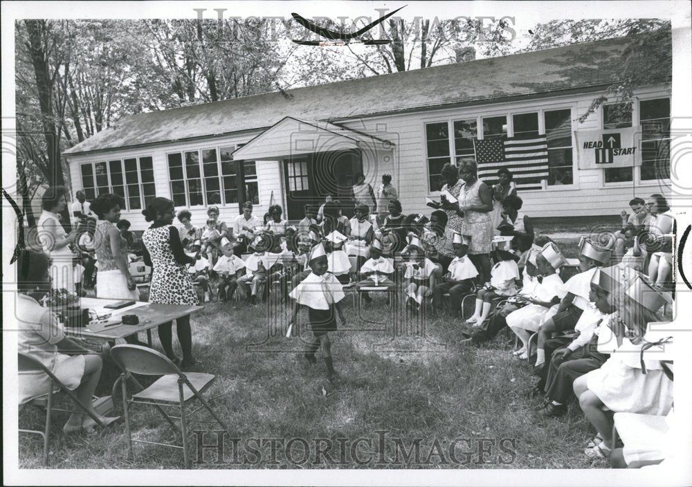 1970 Children Romulus Head Start Center - Historic Images