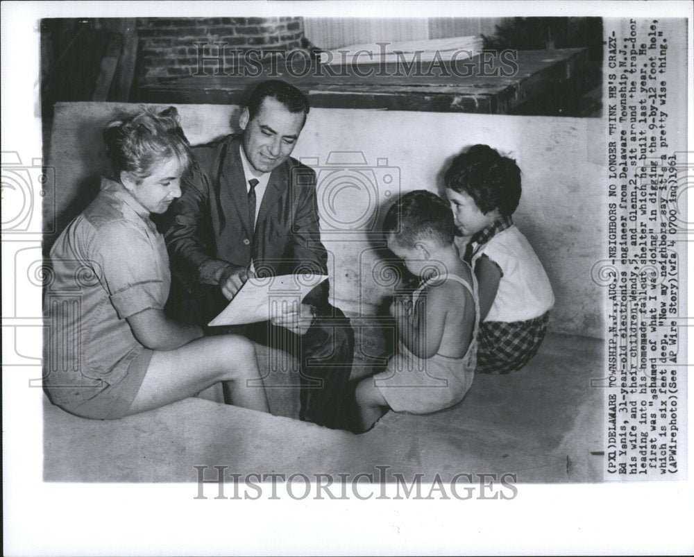 1961 Ed Yanis Wendy Glenne Delaware N J - Historic Images