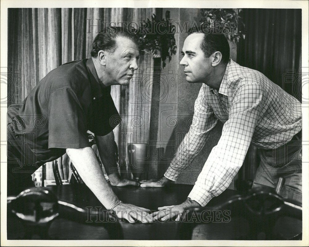 1967 Press PhotoDan Daley Elliott Geld Odd Couple - Historic Images