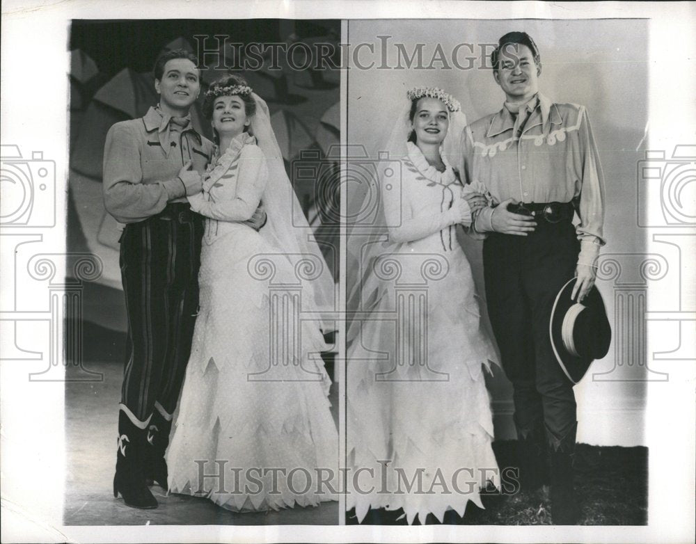 1953 Oklahoma Hit Musical Alfred Drank John - Historic Images