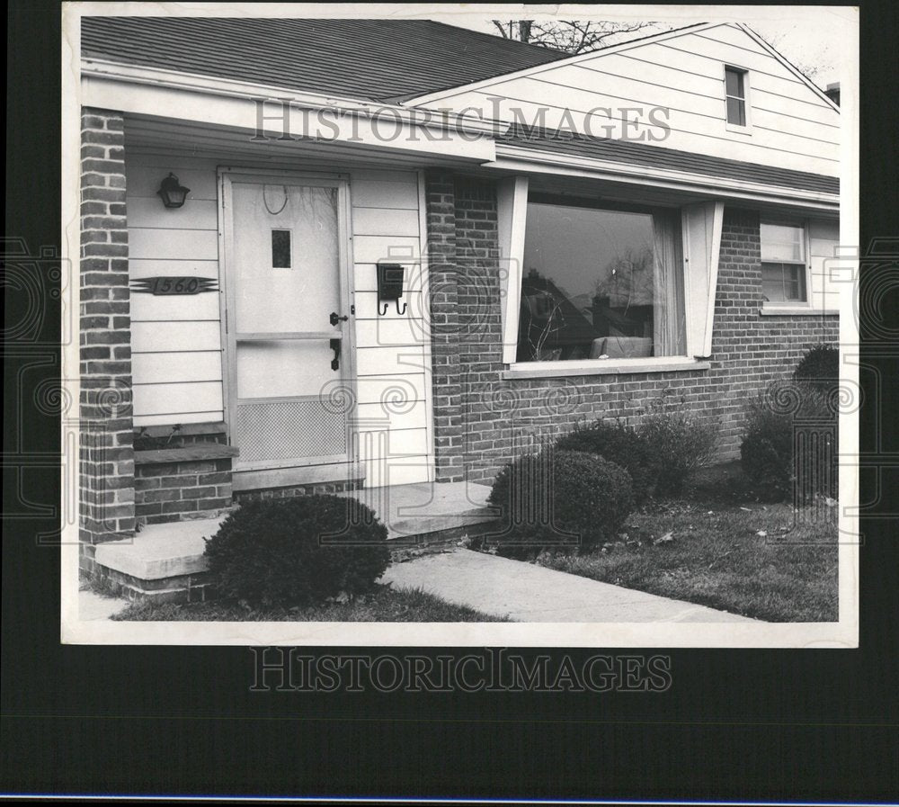 1961 Home Frank Fitzsimmon Dearborn Union - Historic Images