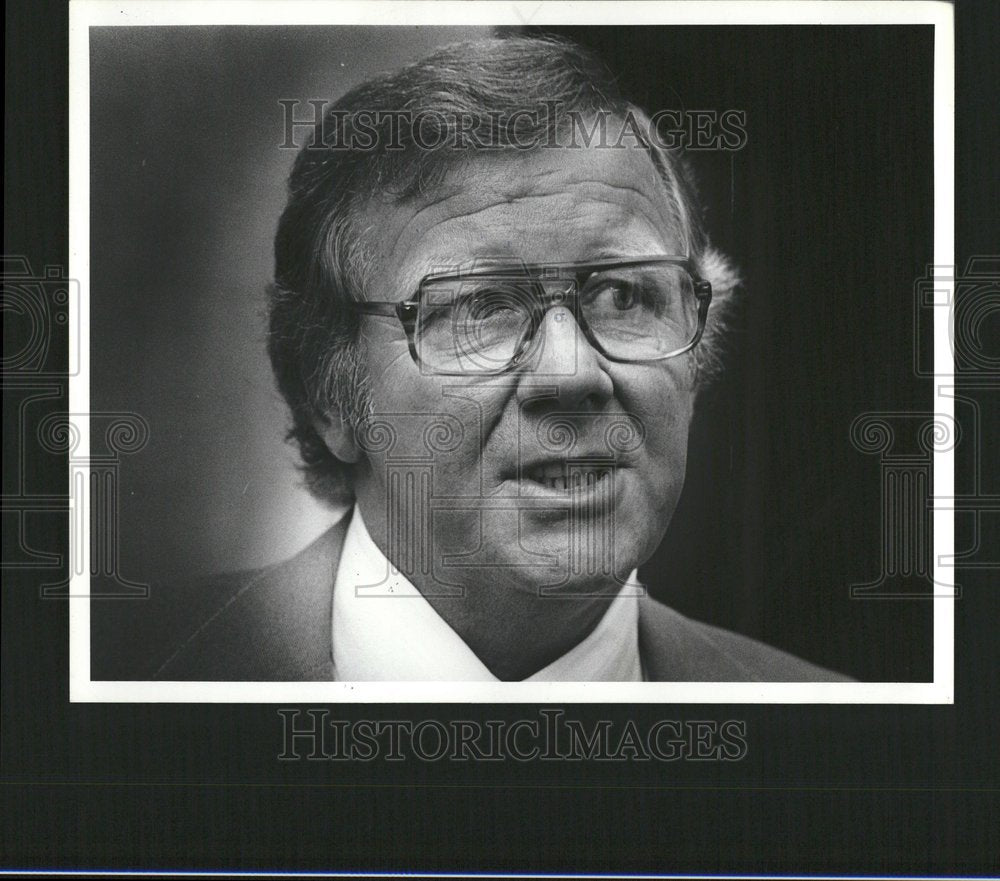 1981 Richard Fitzsimmons Attorney Labor - Historic Images