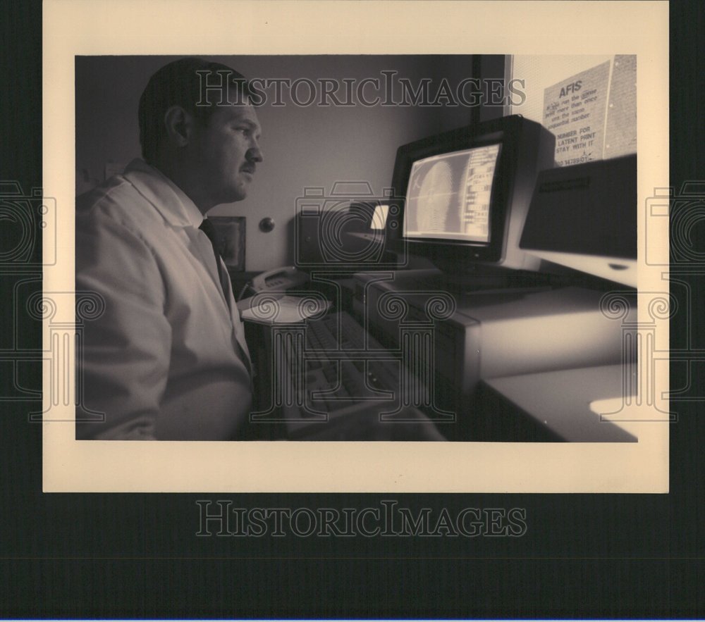 1994 Michigan Police Computer Crime North - Historic Images