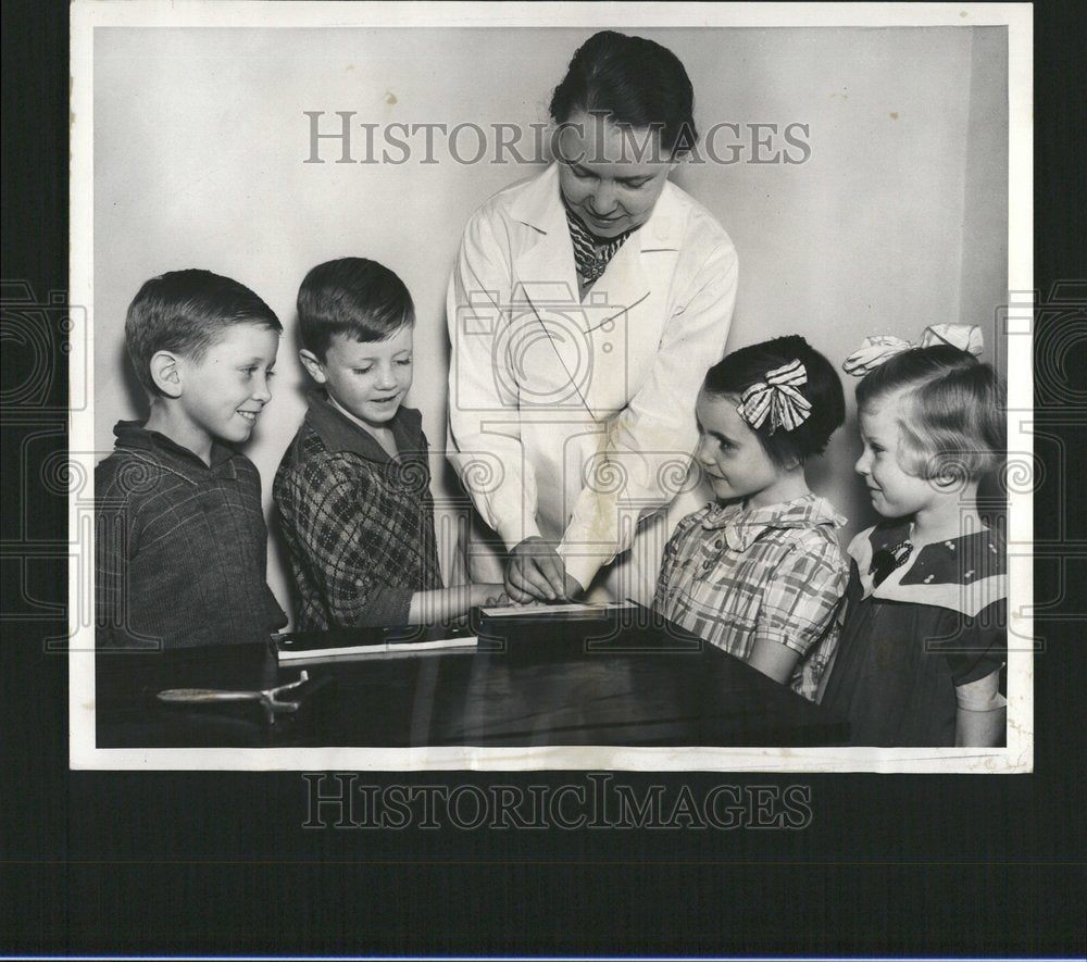 1936 Clara Smith Grant Smith Fingerprints - Historic Images