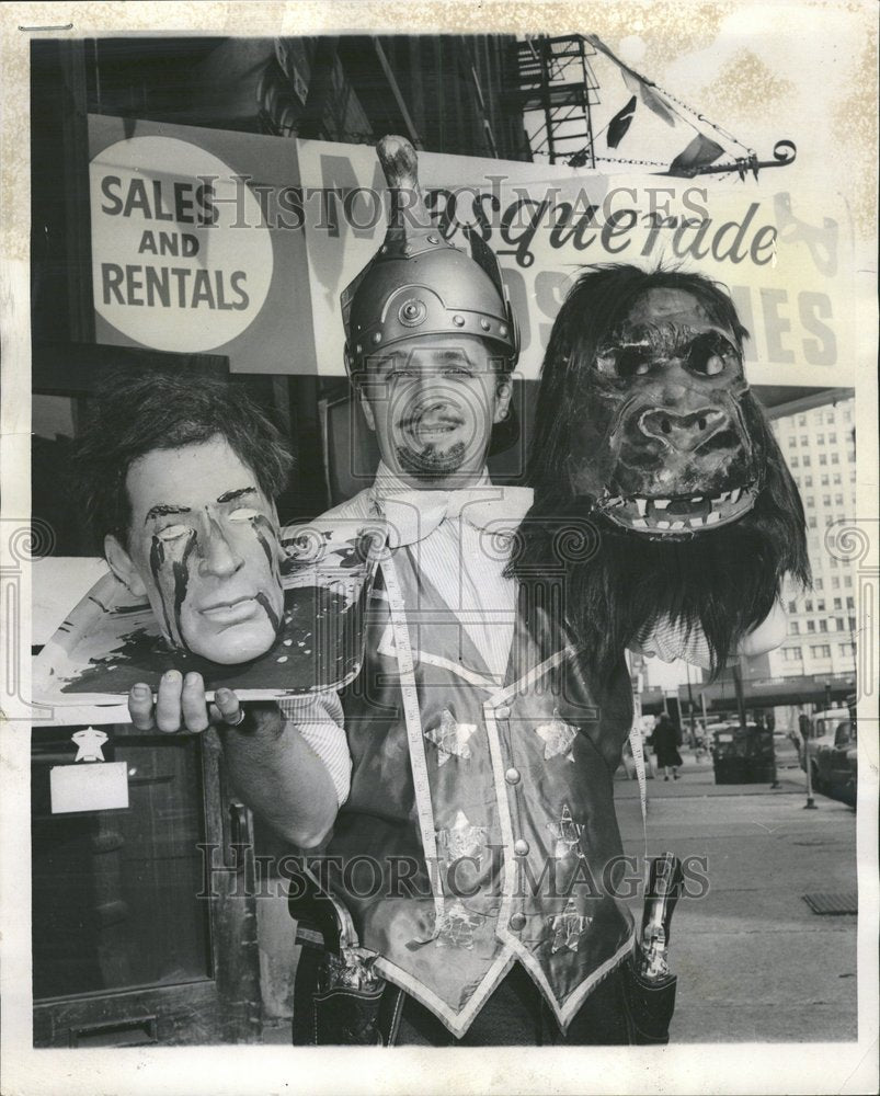 1961 of different costumes - Historic Images