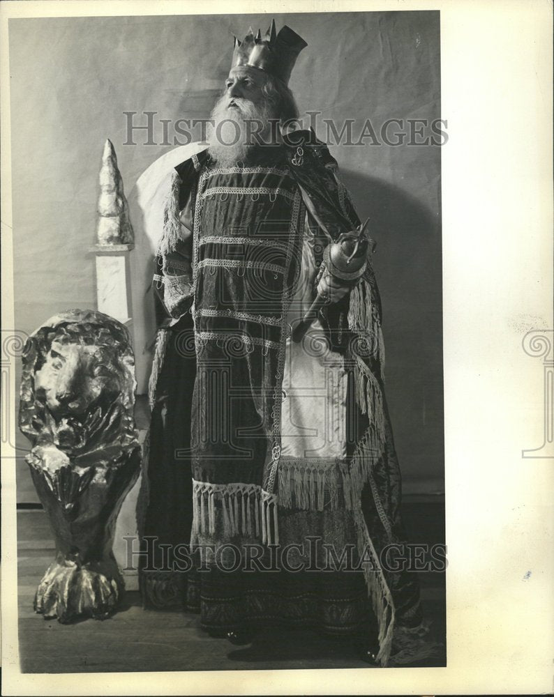 1938 Actor Fred W. Tebbe In "Passion Play" - Historic Images