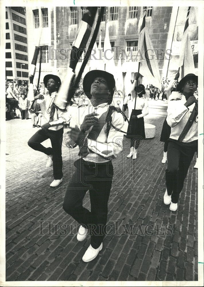 1977 Chicago Boys Club&#39;s Hornets Perform - Historic Images