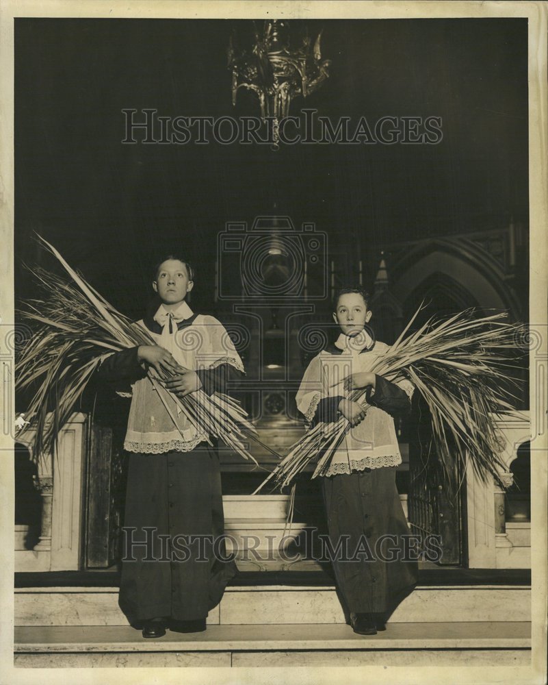 1939 Choir Boys Holy Name Cathedral Chicago - Historic Images