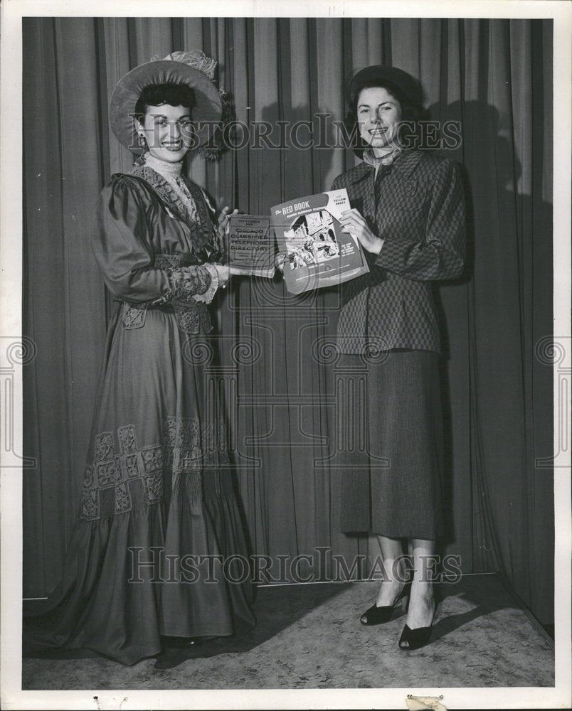 1951 Dolores Lahey &amp; Carol Kroening RedBook - Historic Images