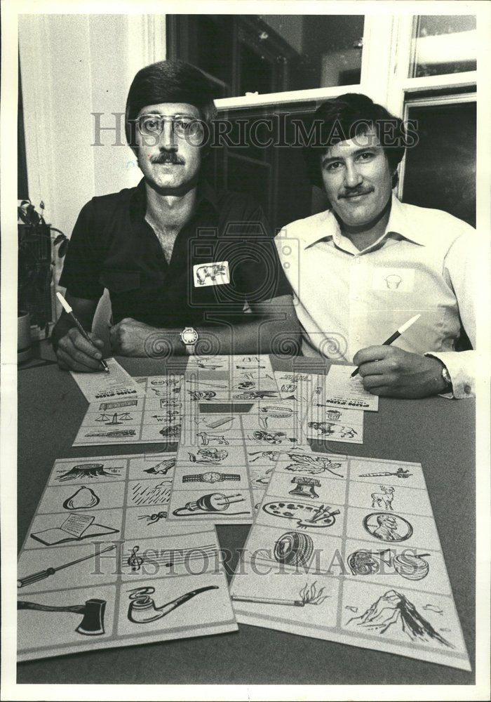 1979 Ted Zellner Jim Hansen Pun Fun Game - Historic Images