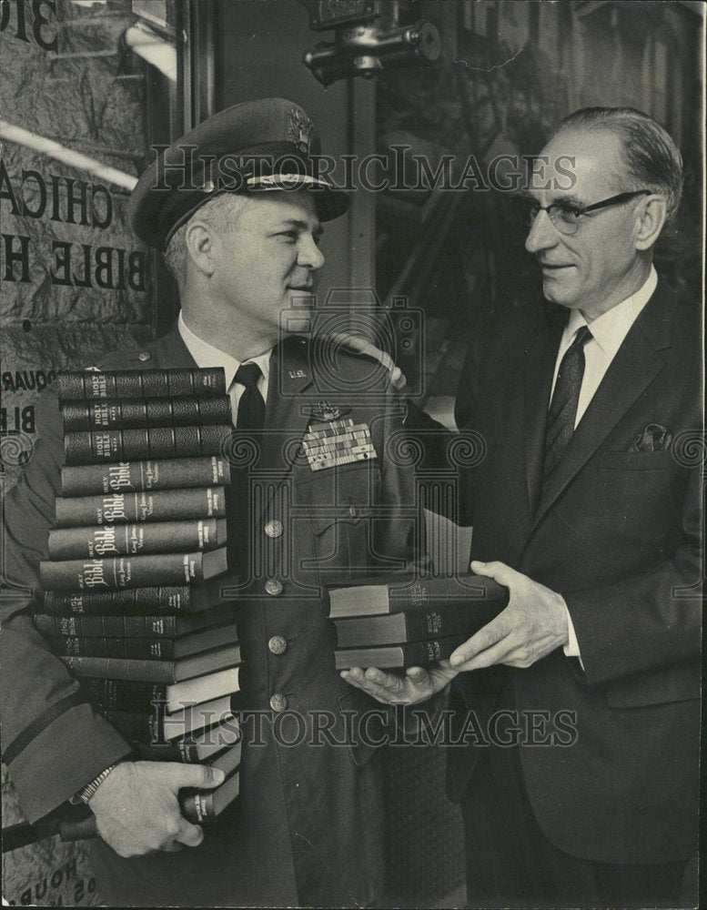 1967 Brigadier General Acquires Bibles - Historic Images