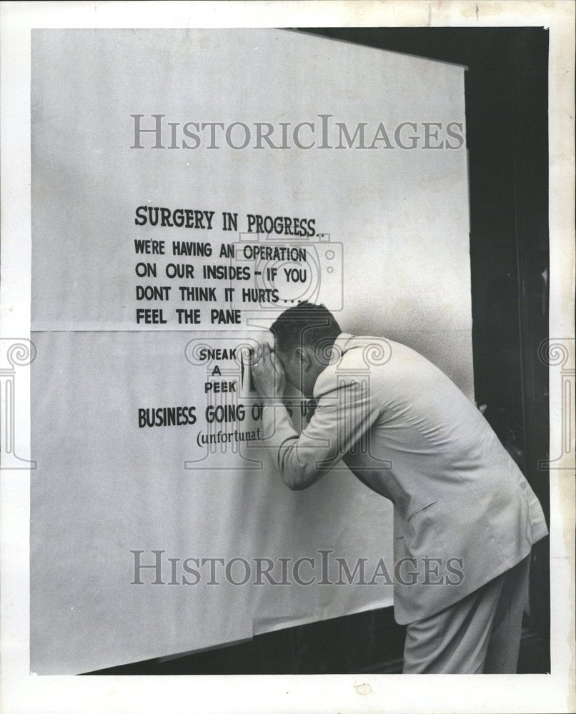 1958 Benson Rixon Store Unique Sneak A Peek - Historic Images