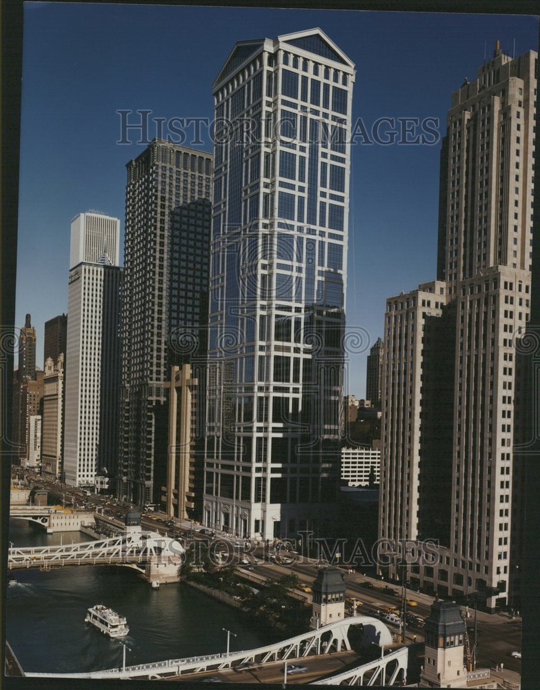 1993 Donoelley Company Wacker Skylines - Historic Images