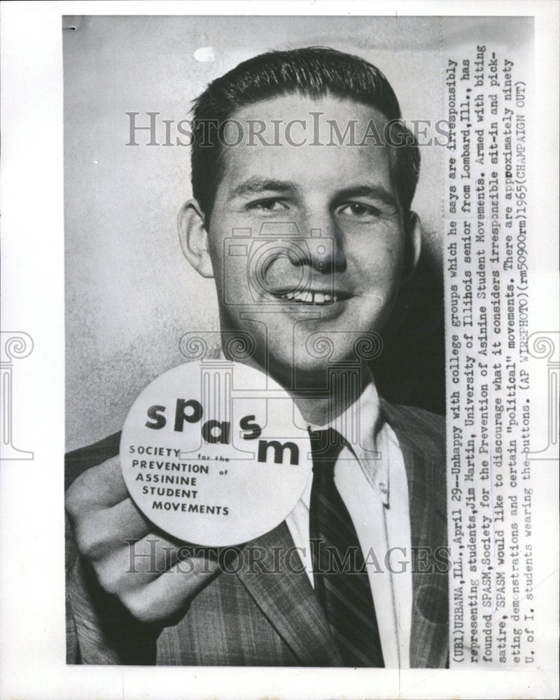 1935 SPASM University Illinois Jim Martin - Historic Images