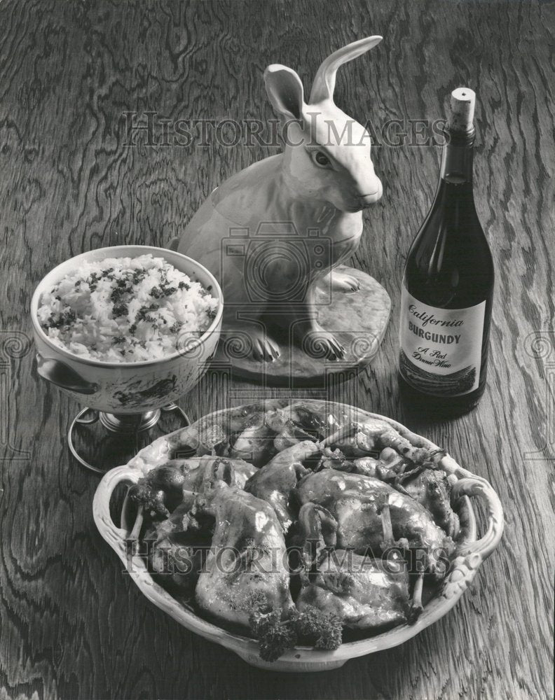 1966 Rabbit Feast Wine Dinner - Historic Images