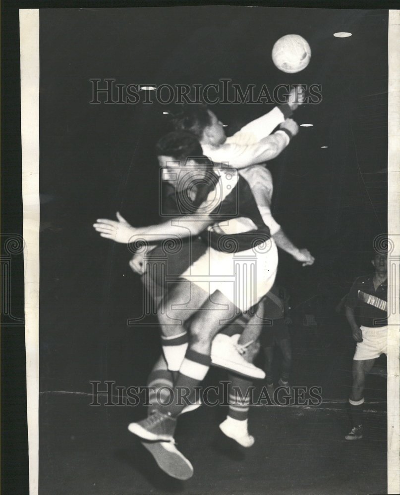 1961 Basketball Eagles Liths Game - Historic Images