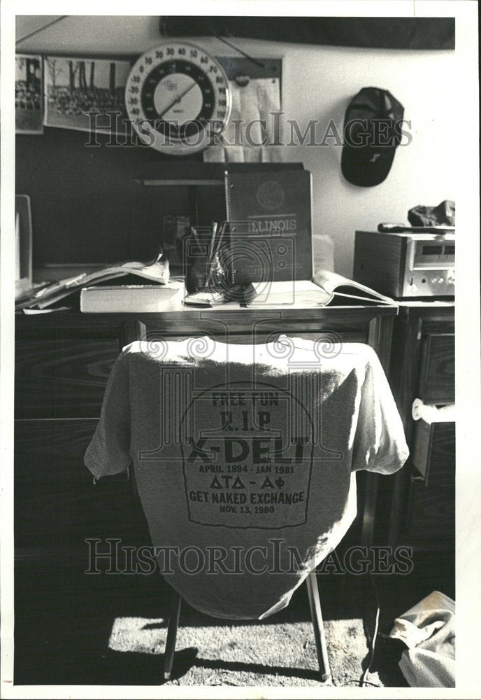 1981 Delta Tau Delta RIP X-DELT Nov 1980 IL - Historic Images