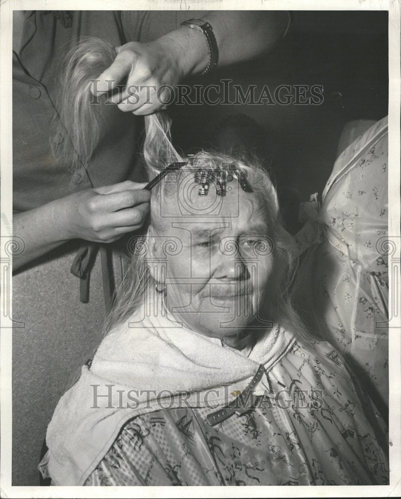 1958 Bohemian Old People Home Press Photo - Historic Images