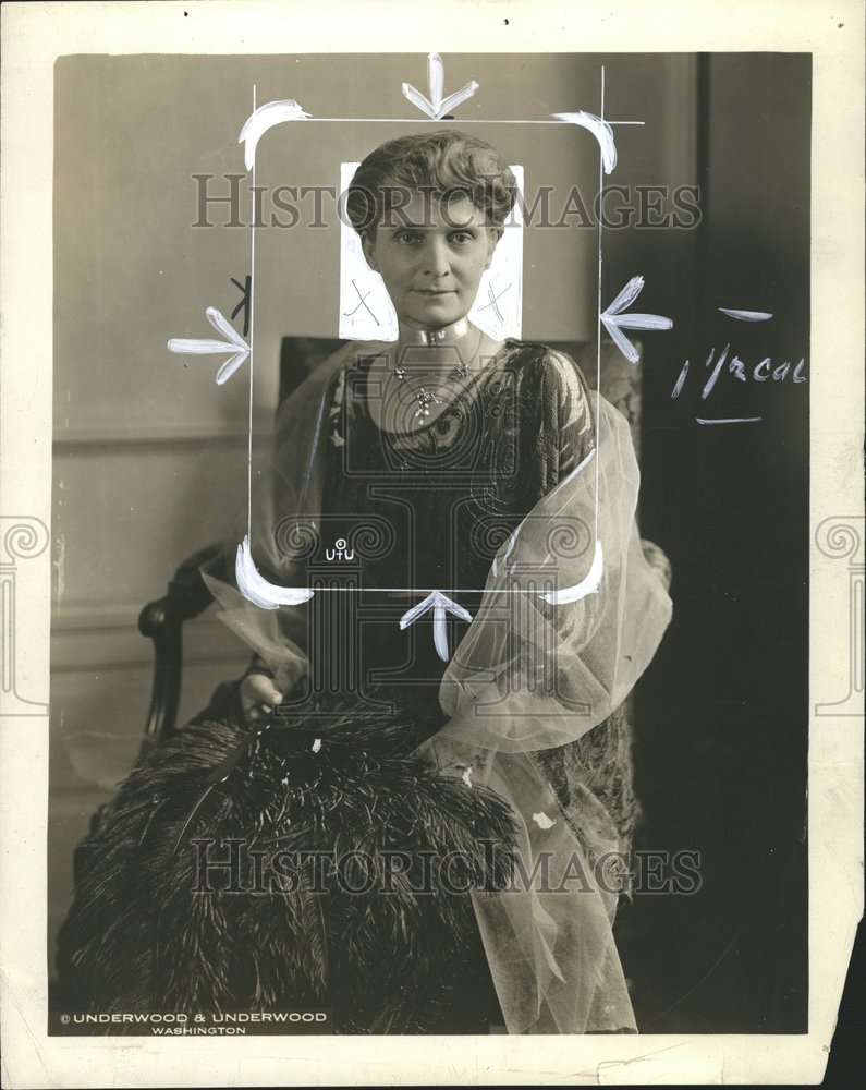 1923 Mrs. Charles Evans Hughes Portrait - Historic Images