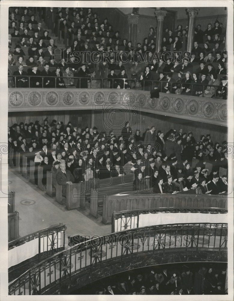 1939 Interior Aloyisis Church Tree Services - Historic Images