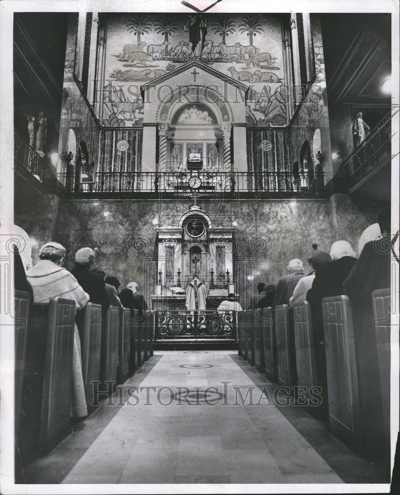 1955 St. Aloysius Catholic Church Cathedral - Historic Images